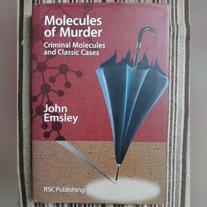 🌟FINAL PRICE🌟 "Molecules Of Murder" Novel By: John Emsley